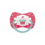 CANPOL babies sucette symetrique silicone 0-6m cupcake rose