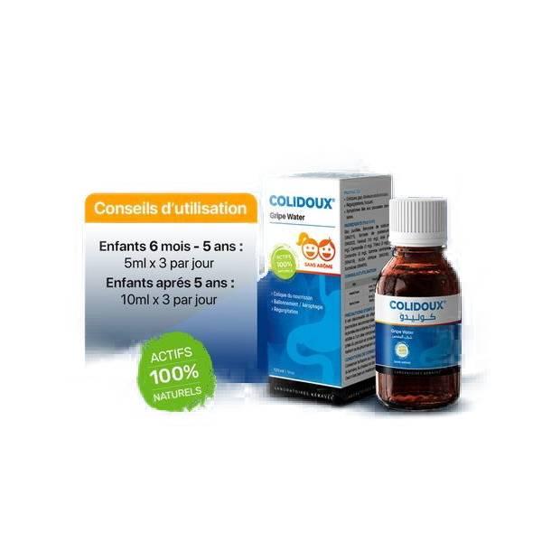 COLIDOUX gripe water kids sirop 125ml COLIDOUX gripe water kids sirop 125ml