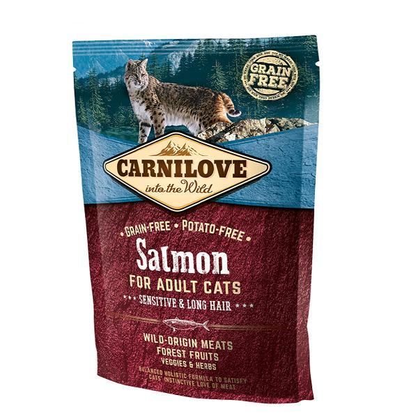 Carnilove Chat Saumon Poils Long 400gr Carnilove Chat Saumon Poils Long 400gr