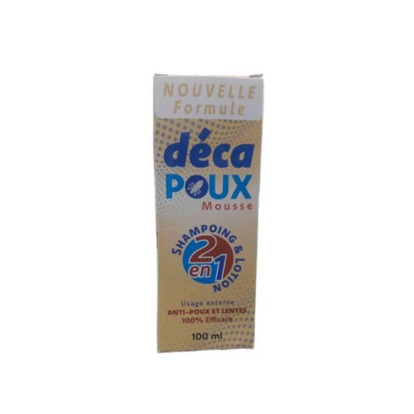 DECA POUX MOUSSE 2EN1(SHAMP + LOTION ) ANTI-POUX 100ML DECA POUX MOUSSE 2EN1(SHAMP + LOTION ) ANTI-POUX 100ML