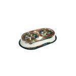 Double Gamelle Inox 2×0,47l Cm.13