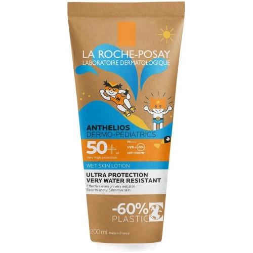 LA ROCHE POSAY anthelios wet skin dermo-pediatrics spf50+ 200ml LA ROCHE POSAY anthelios wet skin dermo-pediatrics spf50+ 200ml