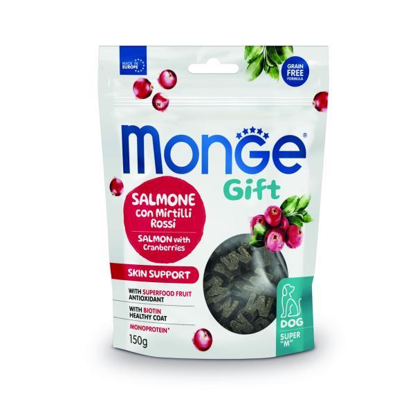 Mongegift Dog Supm Skin Salm Cran 150g Mongegift Dog Supm Skin Salm/Cran 150g