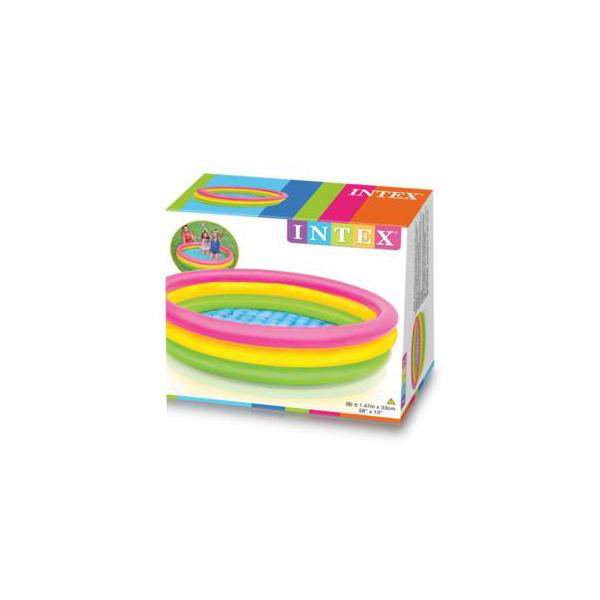 Petite piscine sunset glow 147x33 cm 57422NP - INTEX