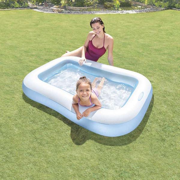 Piscine Rectangulaire Intex 57403np 166 X 100 X 25 Cm - Bleu Piscine Rectangulaire Intex 57403np 166 X 100 X 25 Cm - Bleu