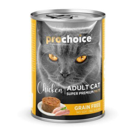 Prochoice Gf Pate Chat Poulet 400 Gr