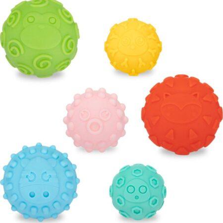 CANPOL-Balles-sensorielles-souples-6pc