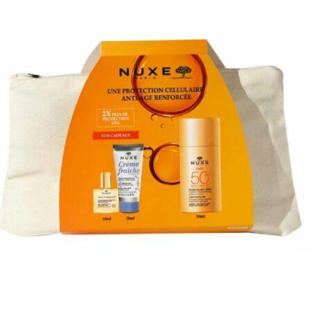 NUXE SUN TROUSSE fluide fondante SPF50 PS +