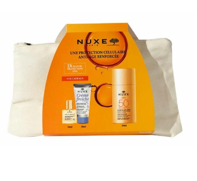 NUXE SUN TROUSSE fluide fondante SPF50 PS + NUXE SUN TROUSSE fluide fondante SPF50 PS +