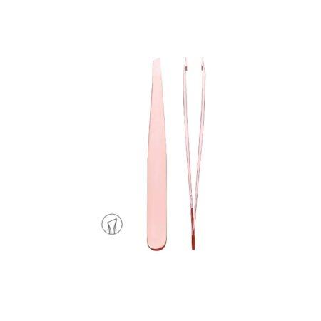 TITANIA pince a epiler inclinee ino rose/gold 1091/75RGB B