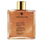 Dermacare huile sèche pailletée parfumée 100ml