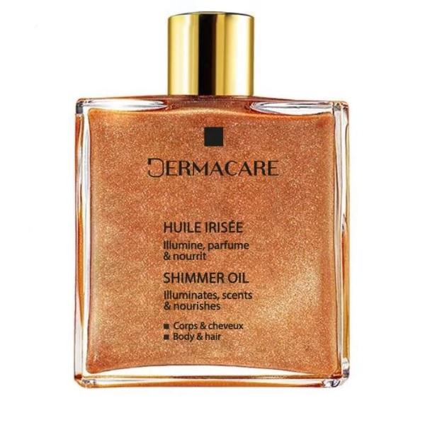 Dermacare huile sèche pailletée parfumée 100ml Dermacare huile sèche pailletée parfumée 100ml