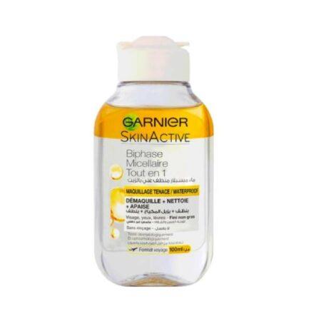 Garnier skin active solution micellaire biphase tout en 1 100ml