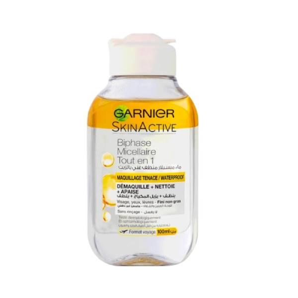 Garnier skin active solution micellaire biphase tout en 1 100ml Garnier skin active solution micellaire biphase tout en 1 100ml