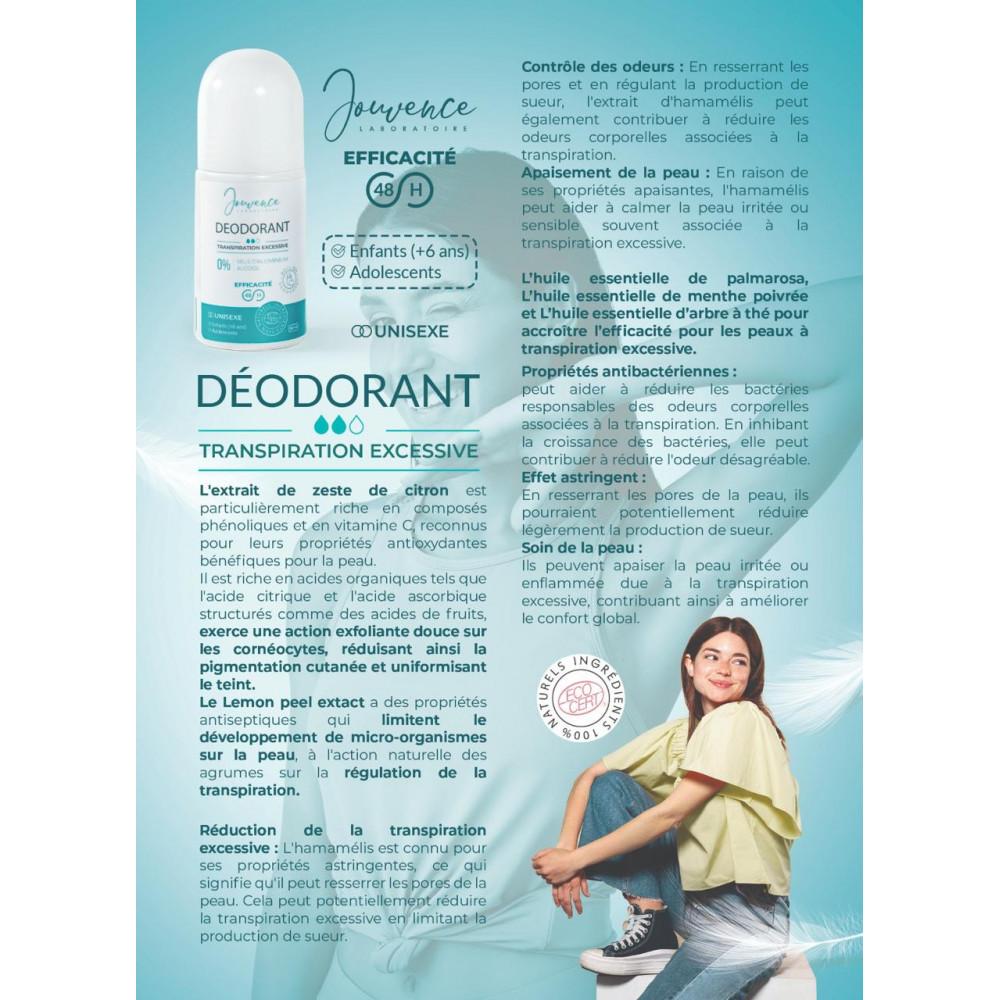 JOUVENCE deo transpiration excessive JOUVENCE deodorant transpiration excessive