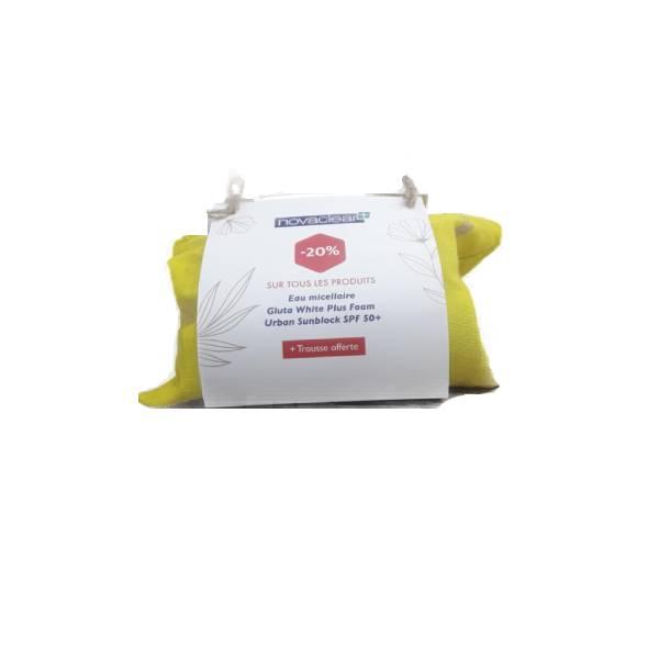 NOVACLEAR trousse rouge peaux grasse NOVACLEAR trousse jaune peaux seche