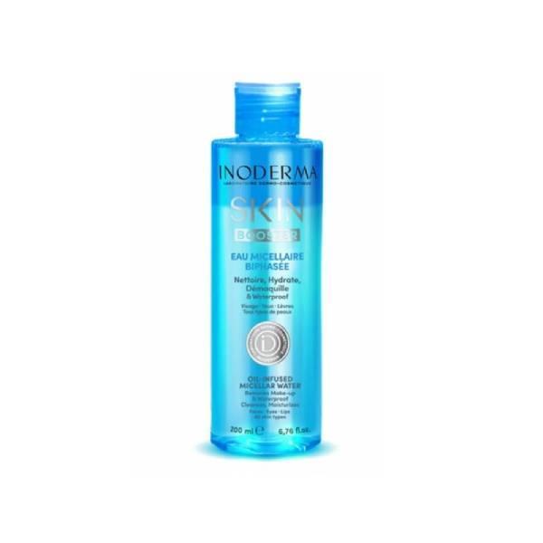 inoderma eau micellaire skin booster biphase 200ml inoderma eau micellaire skin booster biphase 200ml