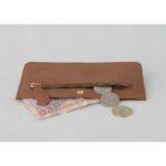 JOWA Porte carte grand format Couleur rose fuchsia