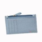 JOWA Porte carte zip bleu ciel