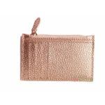 JOWA Porte carte zip bronze