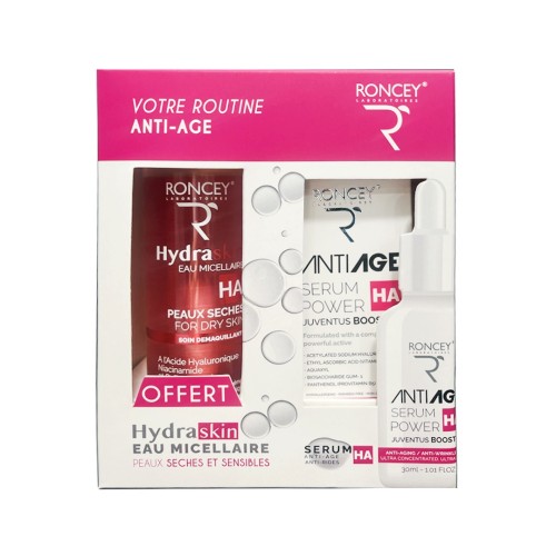 RONCEY HYdraskin coffret votre routine anti age RONCEY HYdraskin coffret votre routine anti age