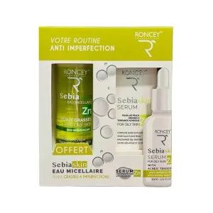 RONCEY coffret serum ZN + eau micellaire sebiaskin