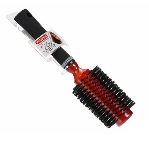 TITANIA brosse ronde D6.5cm tete bois manche caouatchouc 1783 TITANIA brosse ronde D6.5cm tete bois manche caouatchouc 1783