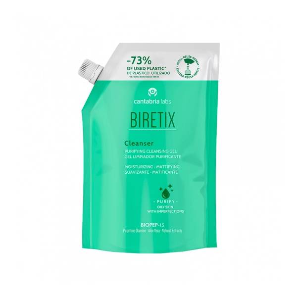 BIRETIX GEL RECHARGE BIRETIX Gel Nettoyant Purifiant Recharge 400 ml