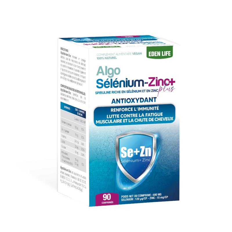 EDEN LIFE algoselenium + zinc plus COMP 90 EDEN LIFE algoselenium + zinc plus COMP 90