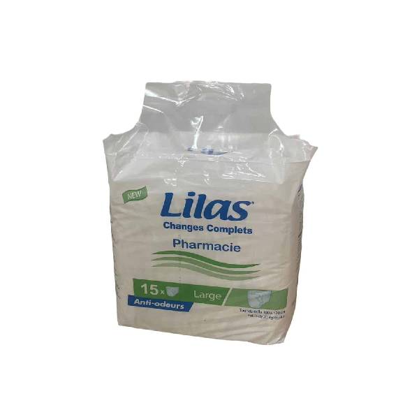 LILAS ADULTE S Change complet adulte LILAS Large - Pack de 15