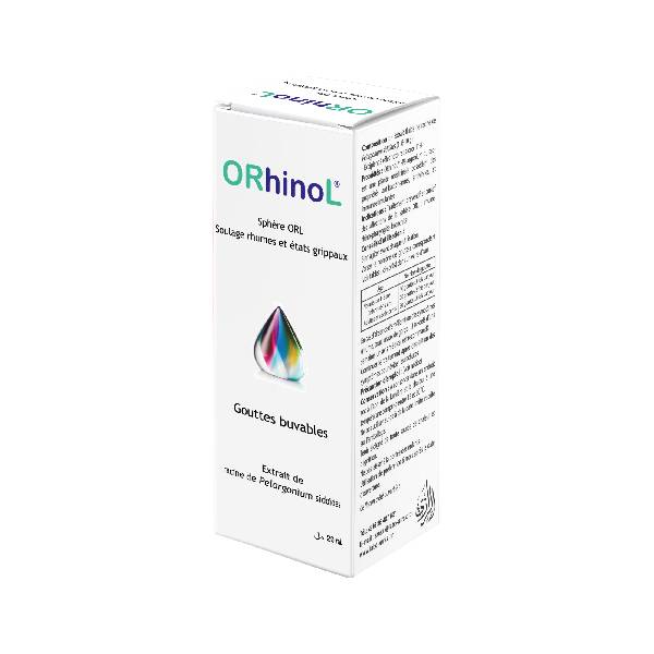 ORHINOL GOUTTE ORhinoL Gouttes 20 ml - Traitement des infections ORL