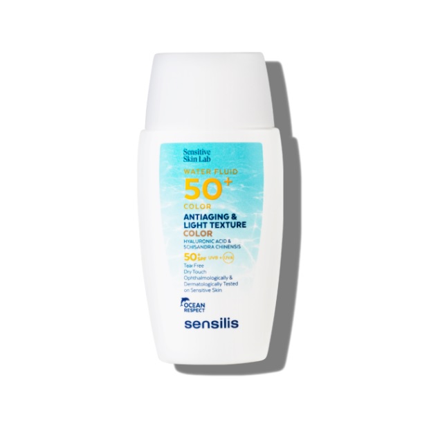 Sensilis Antiaging & Light Texture Water Fluid color SPF50+ Sensilis Antiaging & Light Texture Water Fluid color SPF50+