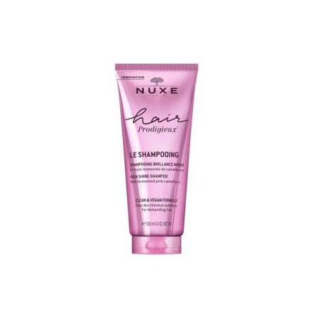Nuxe Hair Prodigieux Shampooing Brillance Miroir 200 ml - Cheveux Éclatants et Nourris