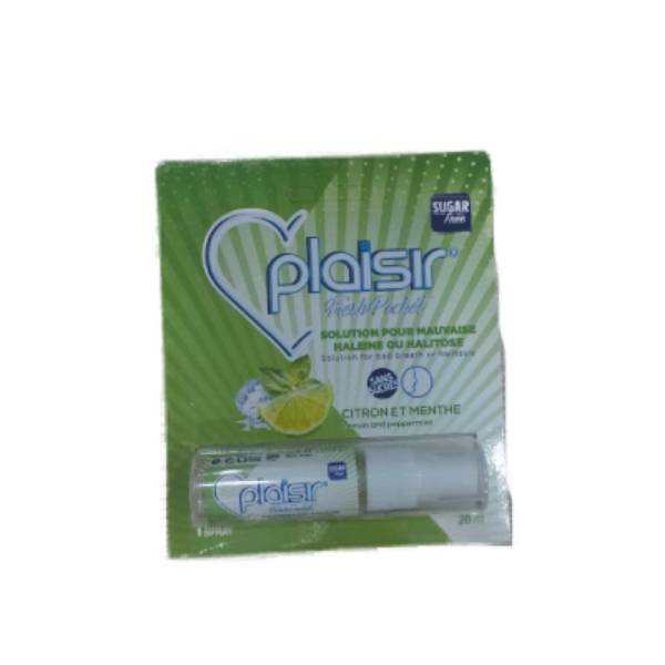 PLAISIR fresh pocket spray citron/menthe PLAISIR fresh pocket spray citron/menthe