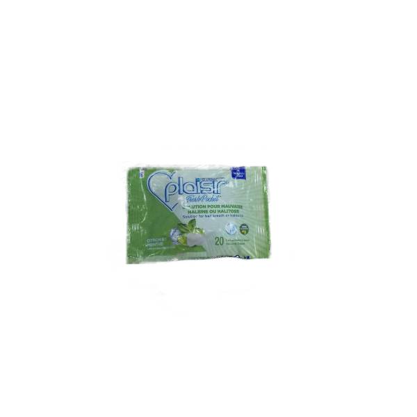 plaisir fresh pocket citron_menthe b_20 plaisir fresh pocket citron/menthe b/20