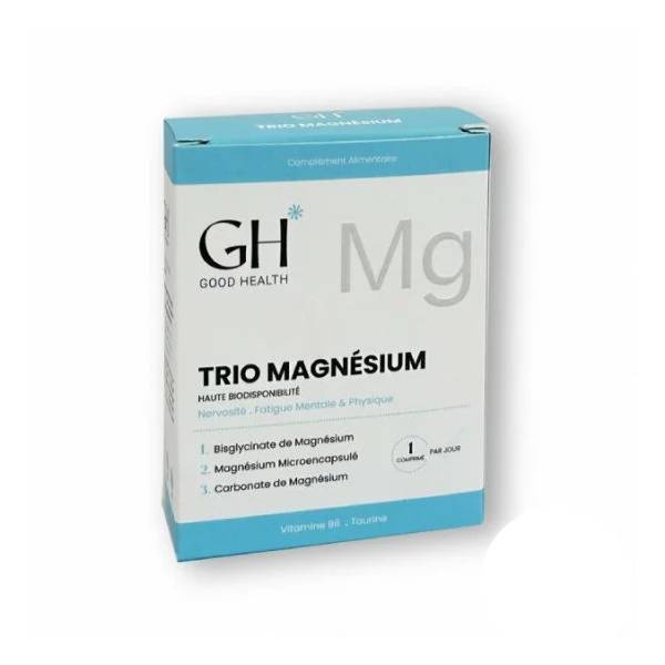 GH MG GH Trio Magnésium – Réduction du Stress et Vitalité