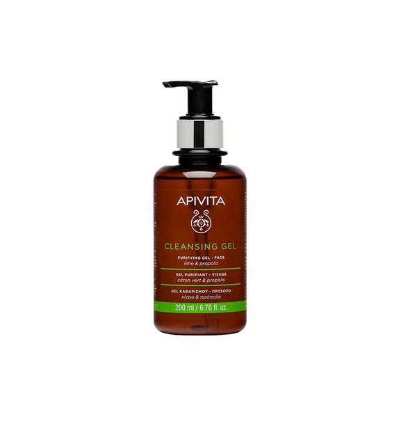 apivita gel purifiant peaux mixte et grasses 200ml apivita gel purifiant peaux mixte et grasses 200ml