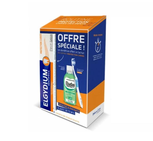 elgydium pack routine protection carie BAD souple elgydium pack routine protection carie BAD souple