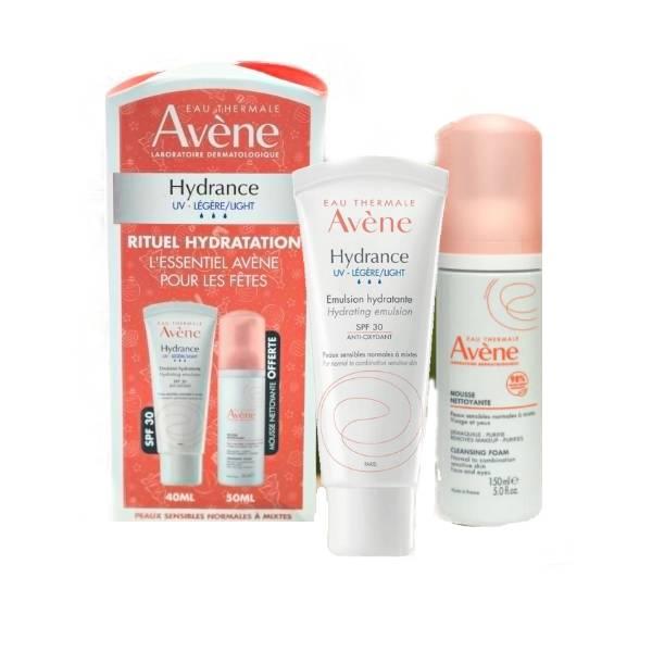 AVENE pack hydrance UV légère + mousse nett 50ml AVENE pack hydrance UV légère + mousse nett 50ml