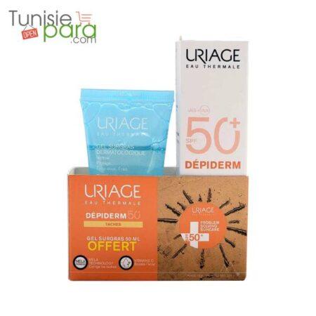 Uriage depiderm spf 50 + gel surgras 50ml offerte