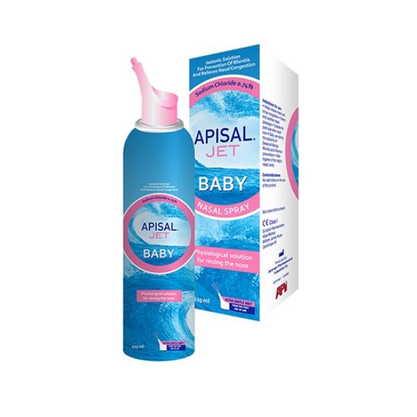 apisal spray nasal baby jet 125ml apisal spray nasal baby jet 125ml