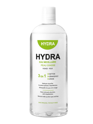 hydra eau micellaire peau grasse 250ml